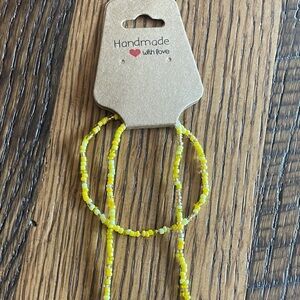 Handmade Beaded Necklace and Bracelet Set